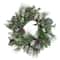 24" Mixed Foliage & Berries Artificial Christmas Wreath